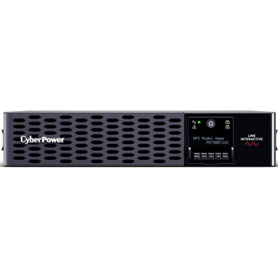 CyberPower PR750RT2UC Rack/Tower UPS, UL Rated, Rotatable LCD panel, 8× NEMA 5-15R